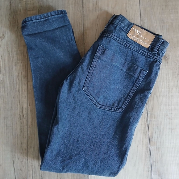 One Teaspoon Distressed Awesome Baggies Jeans Women's Size 2/24/XS - Picture 2 of 5